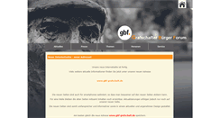 Desktop Screenshot of g-b-forum.de